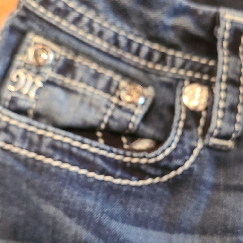 Miss Me Dark Blue Boot Cut Jeans - Picture 3 of 14